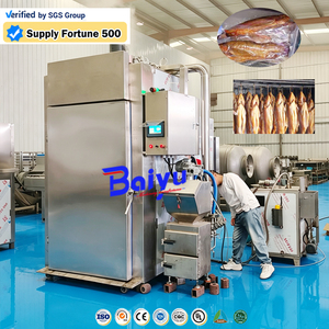 <span class=keywords><strong>Four</strong></span> à fumage industriel commercial Baiyu pour poisson, viande, saucisses avec contrôle automatique <span class=keywords><strong>de</strong></span> la température en acier inoxydable 304 - Product Image 5