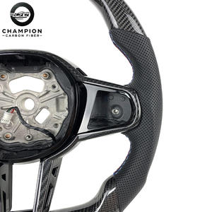 Interior otomotif roda kemudi serat karbon LED, untuk BMW M3 M4 G05 G08 G14 G15 G20 G22 G23 G26 G80 G81 G82 - Product Image 4