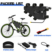 Batterie au lithium tri-métallique 20Ah 28 cellules TSL-52V/TSL-60V/TSL-72V pour vélo électrique et VTT -20 60