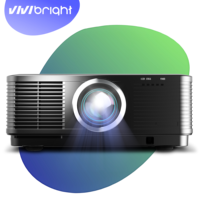 VIVIBRIGHT PT6000 4K 13800 Lumens Projecteur pour Grandes Salles Double Laser Lentille Interchangeable Installations Artistiques 3D Garantie 3 Ans