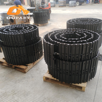 OC PARTS Prix usine Ensemble de chaînes de chenilles pour excavatrices JCB JCB360 JCB380 JCB JS205 JS130 JS160 JS180 JS220 JS260LC