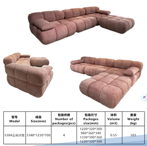 Canapé compressé en mousse à mémoire de forme OEM ODM personnalisé pour salon, chambre à coucher, bureau, dortoir - Product Image 5