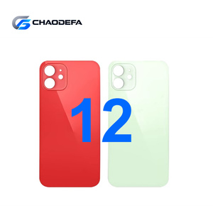 <b>Cheap</b> Wholesales Cell Phone Replacement Repair Parts Back Housing Smartphone Battery Door Rear Cover Back Glass for iPhone 12 - Product Image 1
