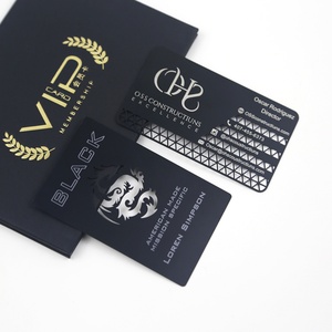 Tarjeta Metálica NFC Grabada en Acero Inoxidable, Tarjeta de Identificación Metálica NFC Personalizada, Tarjeta Metálica Negra NFC en Blanco, Tarjetas de Membresía Empresariales de Aluminio con Chip - Product Image 3