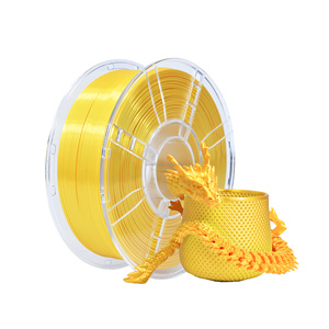 Filamento PLA de Seda para Impresión 3D Iboss, Fuerte Adhesión, Compatible con la Mayoría de las Impresoras FDM, PLA+ Seda, Color Dorado - Product Image 1