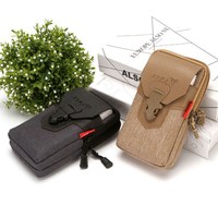 Sac de ceinture en cuir PU pochette de téléphone portable pour iPhone 6.1 pouces pochette de téléphone en cuir
