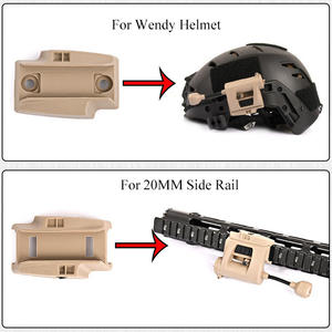 Lampe de casque tactique à LED rouge/vert/blanc/IR, accessoires de casque <span class=keywords><strong>Softair</strong></span>, lampes de poche tactiques, lumière de casque LED tactique - Product Image 3