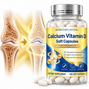 Cápsulas Blandas de Calcio y Vitamina D Personalizables con Vitamina D3 para Dientes y Huesos Fuertes, Fabricante - Product Image 1