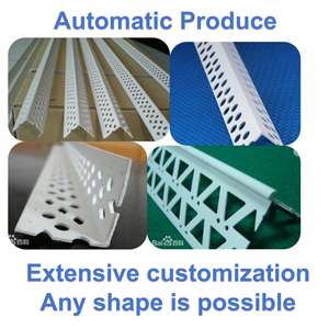 Ligne de rainures en pvc Extrusion de plastique Profils de plâtrage en pvc Cloison sèche Perle d'angle Machine de fabrication Ligne de production - Product Image 4