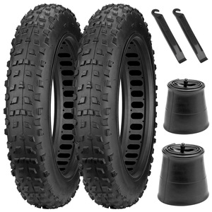 Juego de 20 neumáticos de bicicleta de 4.0 con cámaras de aire para bicicletas todoterreno y bicicletas de nieve - Product Image 1