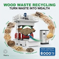 Presse à palettes industrielle pour balles de riz et déchets de bois - Solution d'exportation sans fumigation