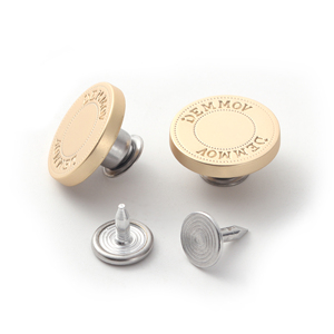 Cổ Điển 17Mm Quần Áo Nút Đinh Tán Biểu Tượng Tùy Chỉnh Di Chuyển Denim Kim Loại Tack Jeans Nút Cho Quần Jean - Product Image 1