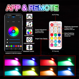 <span class=keywords><strong>Nova</strong></span> <span class=keywords><strong>Auto</strong></span> App Control Accessori Interni <span class=keywords><strong>Auto</strong></span> Luce Ambientale 12 Volt per <span class=keywords><strong>Auto</strong></span> - Product Image 5
