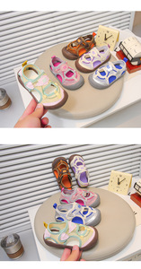 <span class=keywords><strong>Sandalias</strong></span> de Una Sola Tira Estilo Coreano para Niños, Nuevas para el Verano, Unisex, Modernas, Combinables con Todo, Suela Blanda Antideslizante - Product Image 6