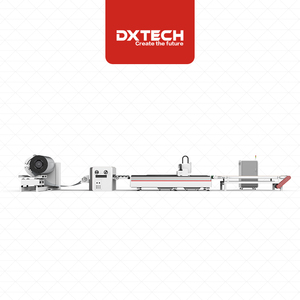 เครื่องตัดไฟเบอร์เลเซอร์ CNC ความแม่นยำสูงรุ่น DXTECH FC-Series สำหรับตัดเหล็กสแตนเลส พร้อมระบบป้อนม้วนและปรับระดับม้วนสำหรับงานโลหะ - Product Image 3