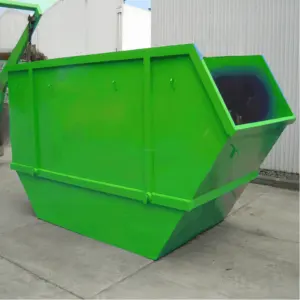 Zware Metalen Schroot Containers Recycling Sla Bakken Voor Efficiënte Afvalverwerking En Transport