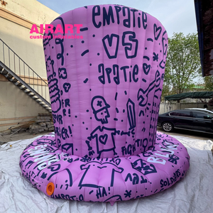 Carpa de sombrero inflable gigante para decoración de eventos de circo y publicidad inflable personalizada - Product Image 5