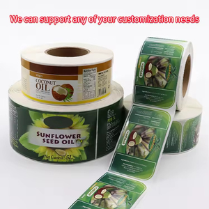 Etiqueta Adhesiva Impermeable Personalizada para Empaquetado de Alimentos, Etiqueta con Logotipo de Marca, Código QR, Etiquetas para Frascos de Vidrio, Marca Privada - Product Image 6