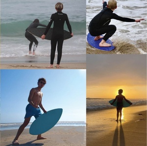 Skimboard en bois léger avec dessus en EVA, pour tous les niveaux, sports nautiques, planche de surf pour les eaux océaniques TS0063 Body Board TS0063 - Product Image 2