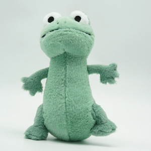 Nuovo Peluche a Forma di Lucertola Verde, Bambola di Peluche Cartoonesca, Simpatica Bambola di Pezza, Regalo per Bambini - Product Image 2