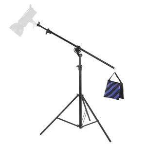 Осветительная стойка/удлинитель стрелы/держатель отражателя рука для фотостудии стойка для освещения Комплект Регулируемая осветительная стойка
