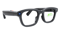Lunettes intelligentes AR avec caméra 20MP, lentilles à guide d'ondes monoculaires/binoculaires en option, traducteur IA, GPS, batterie amovible, lunettes AR