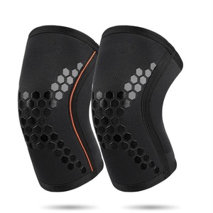 Soporte <span class=keywords><strong>de</strong></span> Rodilla <span class=keywords><strong>para</strong></span> Gimnasio, Diseño <span class=keywords><strong>de</strong></span> Panal <span class=keywords><strong>de</strong></span> Abeja, Ligero, Resistente, Ergonómico, Compresión Fuerte, Directo <span class=keywords><strong>de</strong></span> Fábrica - Product Image 1
