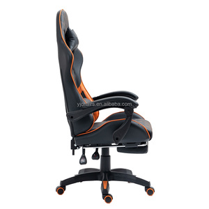 Marco de acero completo hogar Cougar cómodo reclinable Pc ordenador Gamer Oficina Sillas reposapiés Silla de juego con logotipo bordado - Product Image 3