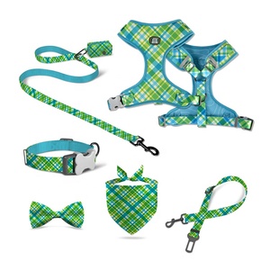 MIDEPET, collares para mascotas, conjunto de correas, Dropshipping, acepta transpirable, ajustable, suave neopreno, capa de aire, arnés para perros, poliéster acolchado - Product Image 3