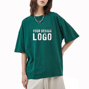 T-shirt pour homme décontracté vintage à col ras du cou, manches courtes, ample, de haute qualité, personnalisé, lavé, épaules tombantes - Product Image 6