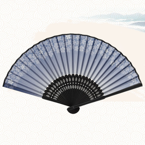 Ventaglio pieghevole femminile delle decorazioni del ministero degli interni di nozze del puntello della fase di ballo di stampa su ordinazione di stile cinese - Product Image 3