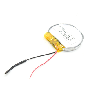 Rechargeable rounded shape li-polymère 3.7v 353027 210mAh lithium ion polymer battery lipo - Product Image 1