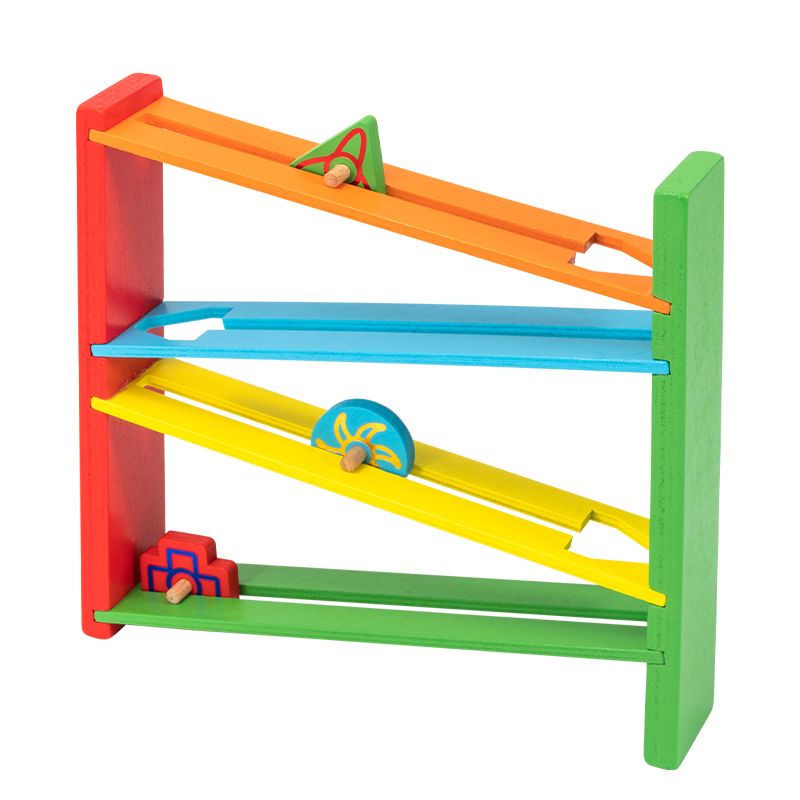 Wooden Track Gyroscope Early Education Enlightenment