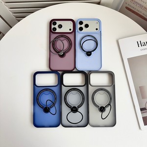 Coque de téléphone magnétique rotative de haute qualité pour iPhone 18 17 16 15 14 Pro Max, avec dos mat translucide givré - Product Image 1