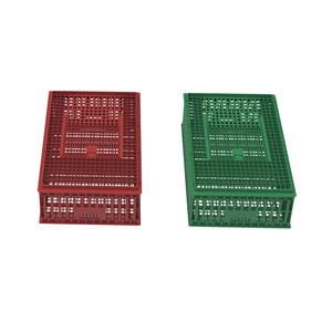Ekipmanları plastik kanatlı taşıyıcı taşıma sandığı üç kapı tavuk taşıma kafesi civciv bıldırcın taşıma sandığı kalıp - Product Image 4