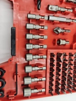 115 pièces de forets multifonctionnels HSS+CRV pour métal, bois, béton - Ensemble d'outils de décoration pour la maison avec embout de 1/4 pouce - Support OEM