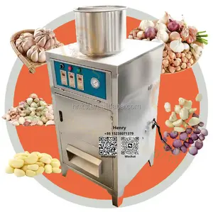 220V Commercial Electric Garlic Peeling Machine Garlic Peeler Production  25kg/h