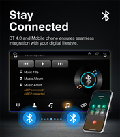 7 inç 8 inç 9 inç Android Araç Teйbi VW Passat Jetta Golf Tiguan için CarPlay Android Auto Araç Radyosu Multimedya Video Oynatıcı