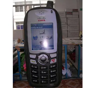 Customize 5ft high PVC advertising inflatable cellphone model