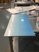 Panneau LED acrylique pour aquarium de 90*45 cm, rétroéclairage blanc pour aquarium, avec application téléphonique pour variateur d'intensité, éclairage d'aquarium, indice de protection IP33