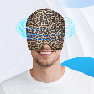 Pack de glace OEM à tête froide en gel avec masque pour le visage et les yeux compresse la tête de glace noire pour la migraine - Product Image 1