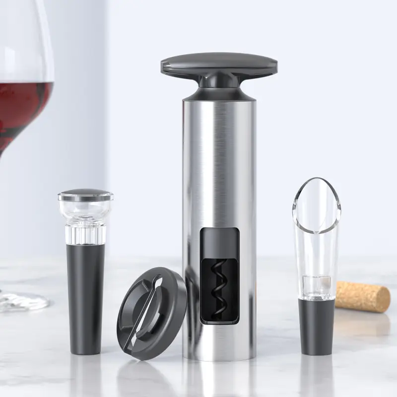 Corkscrew Self-Pull Hand Rotating Wine Opener Plastic Portable Screw Bottle Opener for Home Hotel
