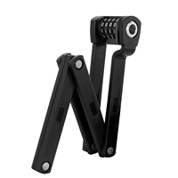 Candado de Cable Plegable de Grado Profesional para Bicicletas de Montaña, Carretera y Ciudad, Compatible con Motocicletas y Patinetes Eléctricos Plegables