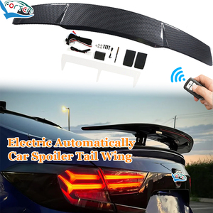 Aileron de coffre arrière universel en fibre de carbone ABS pour berline, spoiler de <span class=keywords><strong>voiture</strong></span> électrique, aileron de coffre arrière, aileron de <span class=keywords><strong>voiture</strong></span> - Product Image 1