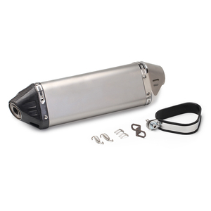 Silenciador de escape de doble orificio <span class=keywords><strong>Yoshimura</strong></span> TRC de acero inoxidable de alta calidad de 51MM para motocicletas Universal nueva condición - Product Image 1