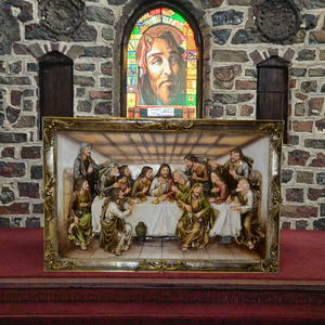 Globo d'<span class=keywords><strong>Acqua</strong></span> con Statua 3D dell'Ultima Cena, 42 Pollici, Nuovo Design in Resina Durevole, Decorazione Natalizia per Casa, Regalo, Set Presepe - Product Image 1