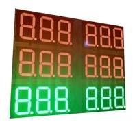 10-Zoll LED Benzinpreis-Anzeige 7-Segment Große LED-Anzeige Digital mit Preisanzeige-Panel