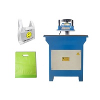 12 14 16 20 Tonnen Kunststoff-Einkaufstasche T-Shirt-Tasche Hydraulische Boxsack-Maschine