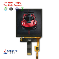 Écran LCD TFT carré de 3,4 pouces avec résolution 480*480, interface capacitive MIPI