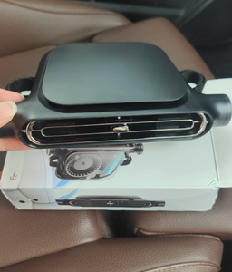Compact Portable Car Headrest Bladeless Fan <b>USB</b> Powered Easy Install Seat Back Cooler Fan for Automotive Shop Fleet Use - Product Image 1